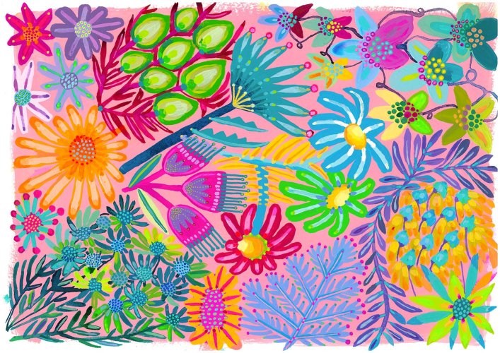 Bloom Boldly: Mixed Australian Wildflowers