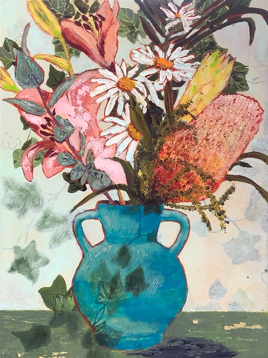 Exquisite Layers - Acrylic and Mixed Media, Gold Coast [JW-W-Mar27]