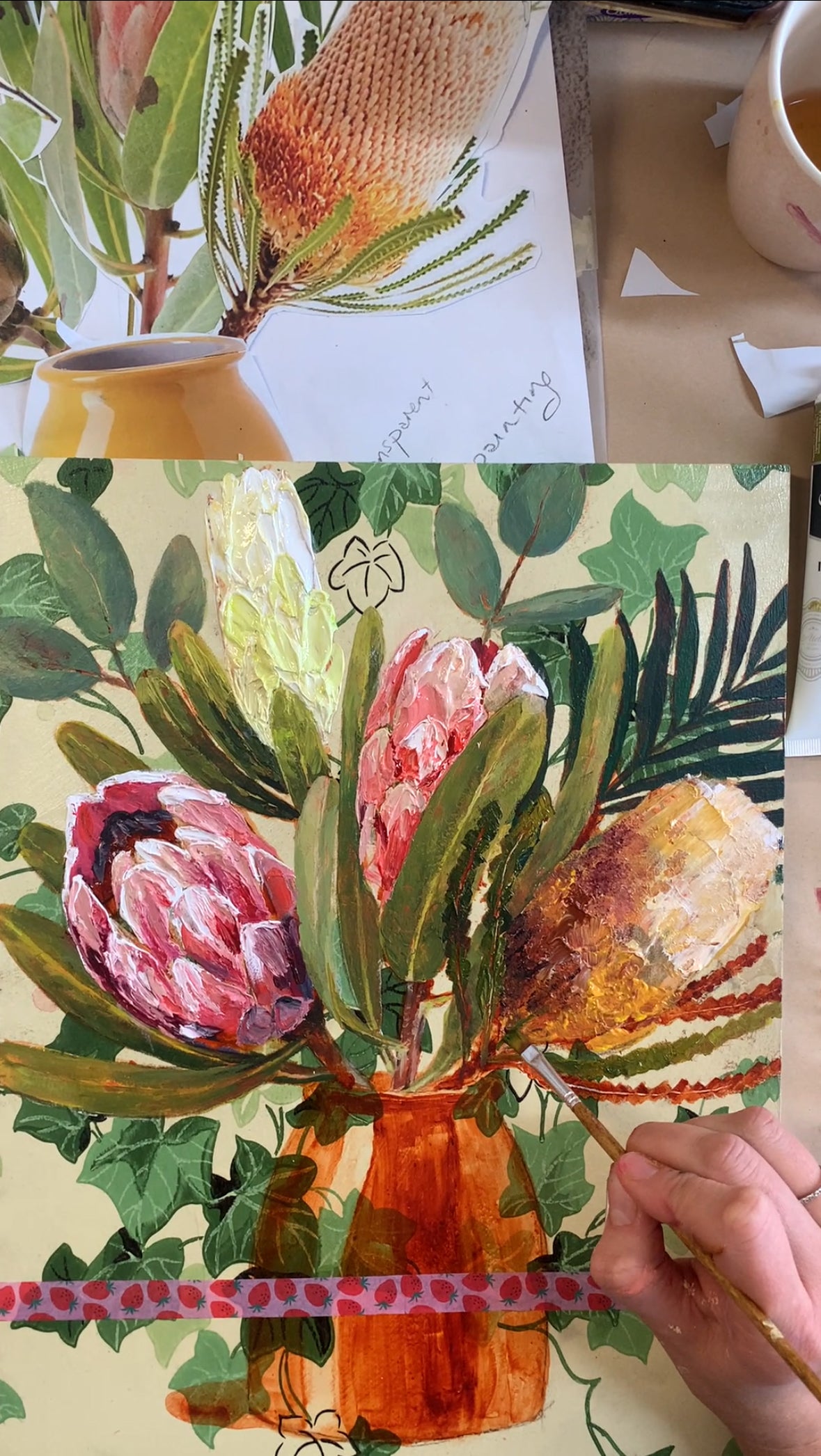 Exquisite Layers - Acrylic and Mixed Media, Gold Coast [JW-W-Mar27]