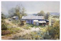 Watercolour Landscapes in Tasmania