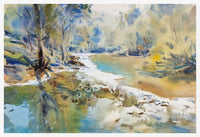 Watercolour Landscapes in Tasmania
