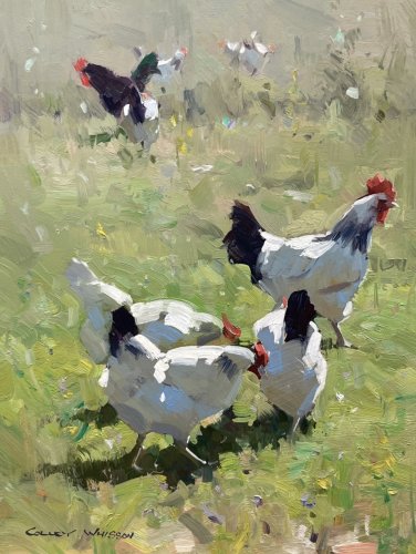 Oil/Acrylic Landscapes in Tasmania