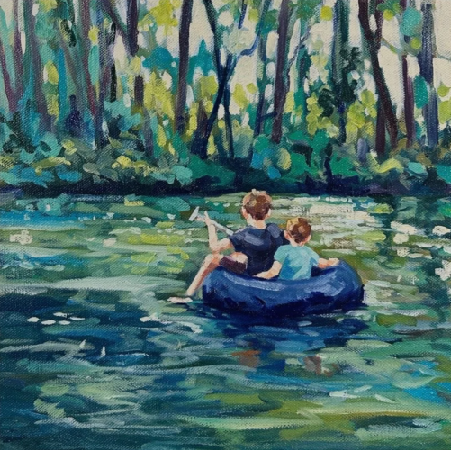 Nostalgia: Painting Memories in Acrylic