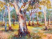 Expressive Acrylic Landscapes