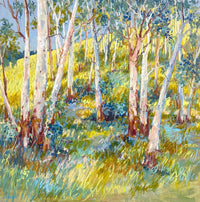 Expressive Acrylic Landscapes