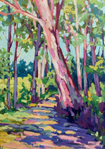 Expressive Acrylic Landscapes in Tasmania
