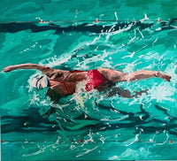 Strokes - Swimming with a Brush, Gold Coast [GD-W-Jan27]