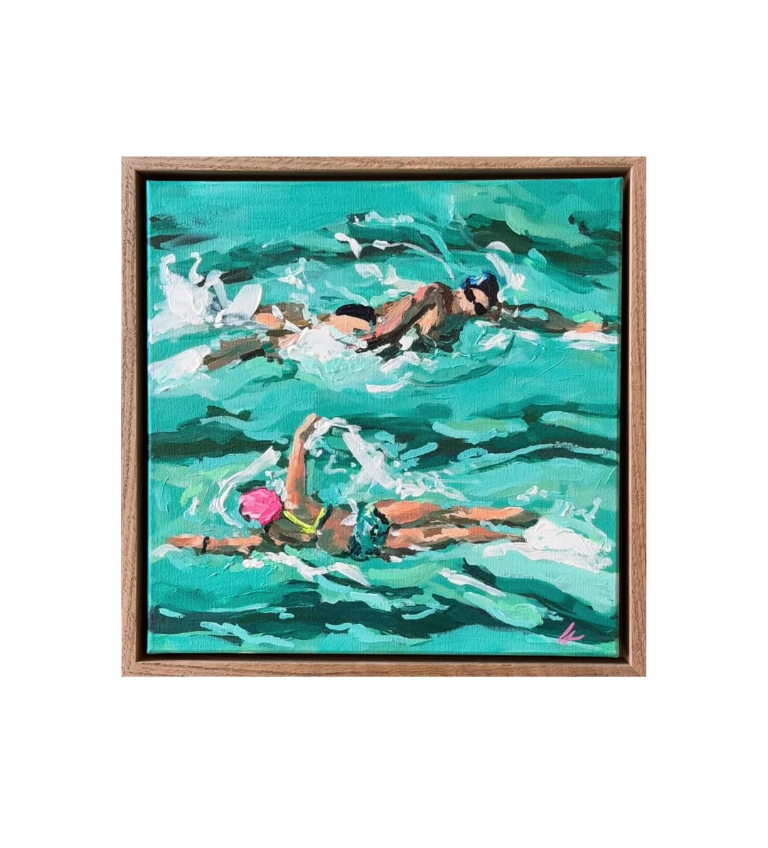Strokes - Swimming with a Brush, Gold Coast [GD-W-Jan27]