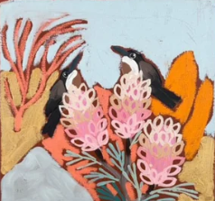 The Art of Letting Go: Botanicals and Birds in Acrylics or Oils