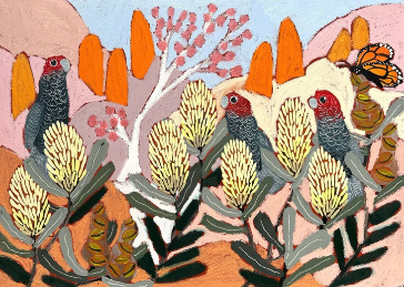 The Art of Letting Go: Botanicals and Birds in Acrylics or Oils