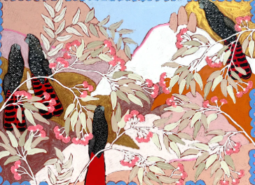 The Art of Letting Go: Botanicals and Birds in Acrylics or Oils