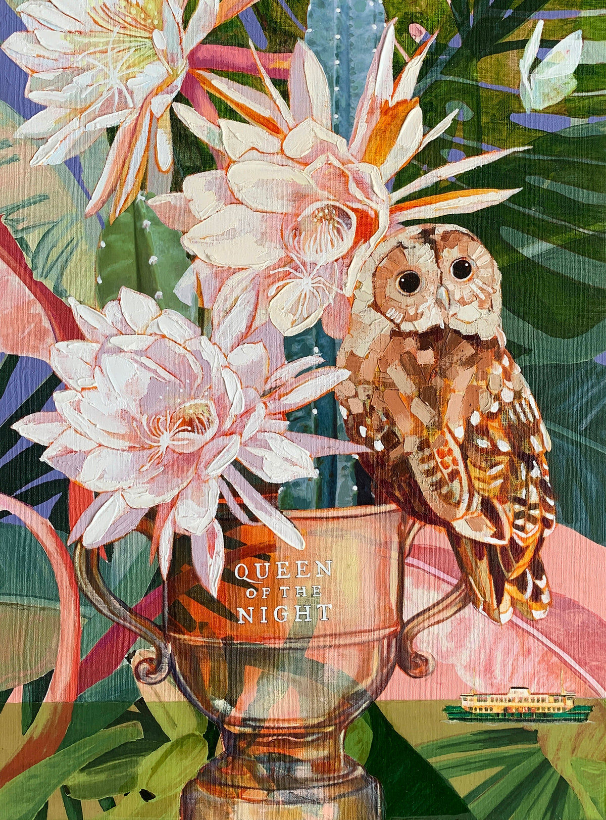 Exquisite Layers - Acrylic and Mixed Media, Gold Coast [JW-W-Mar27]