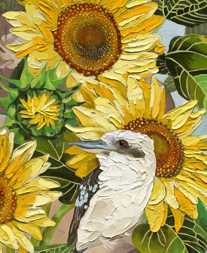 Lush Layers in Acrylics & Mixed Media - Creating a Sumptuous Floral Still Life