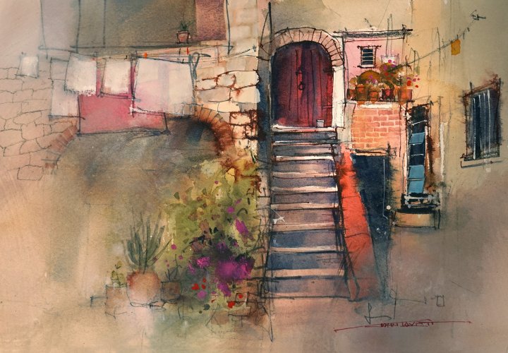 Rethinking Watercolour – Stepping Outside Traditional Constraints
