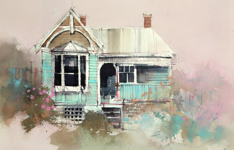 Rethinking Watercolour – Stepping Outside Traditional Constraints