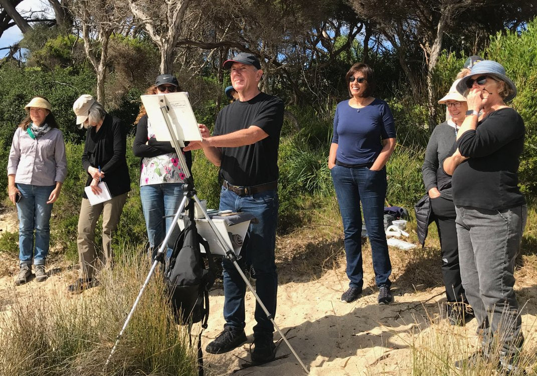 Watercolour Explorations in Tasmania