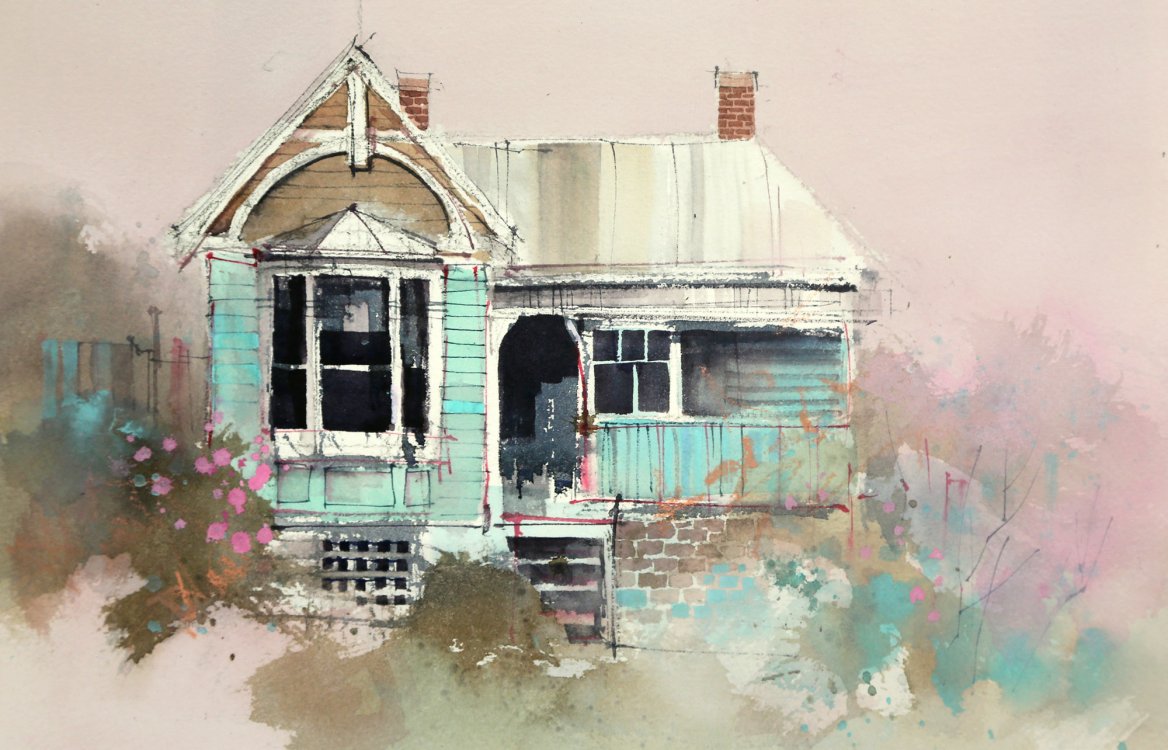 Watercolour Explorations in Tasmania