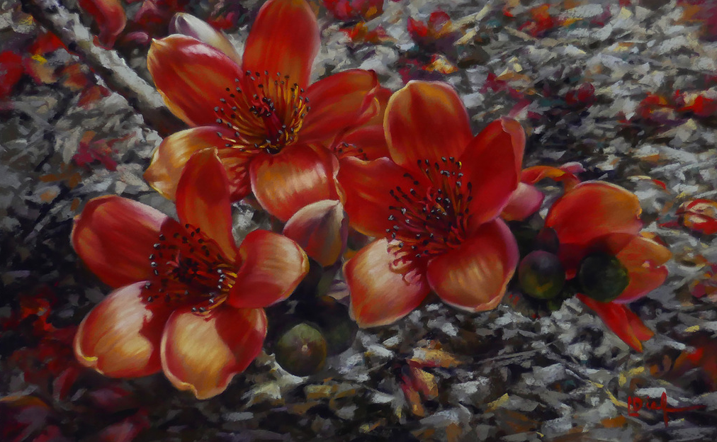 Pastels with a side of journalling in Tasmania