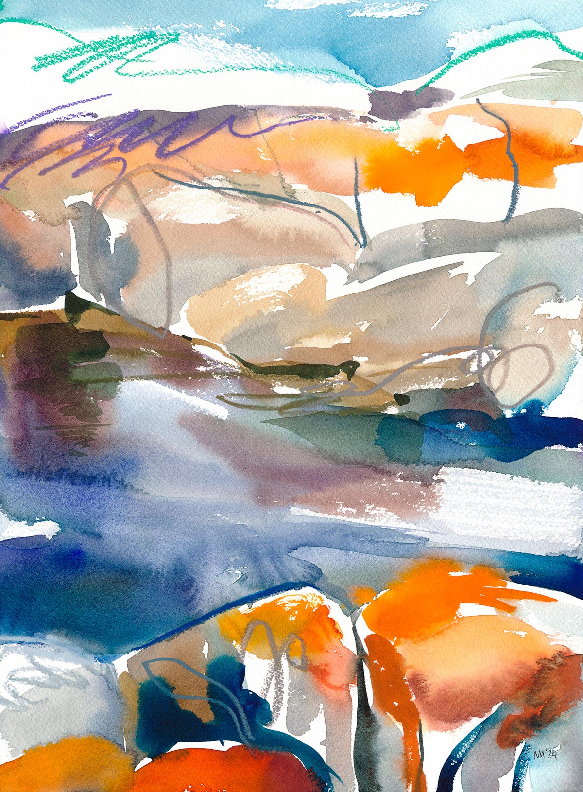 Watercolour Botanicals & Landscapes in Tasmania 2027