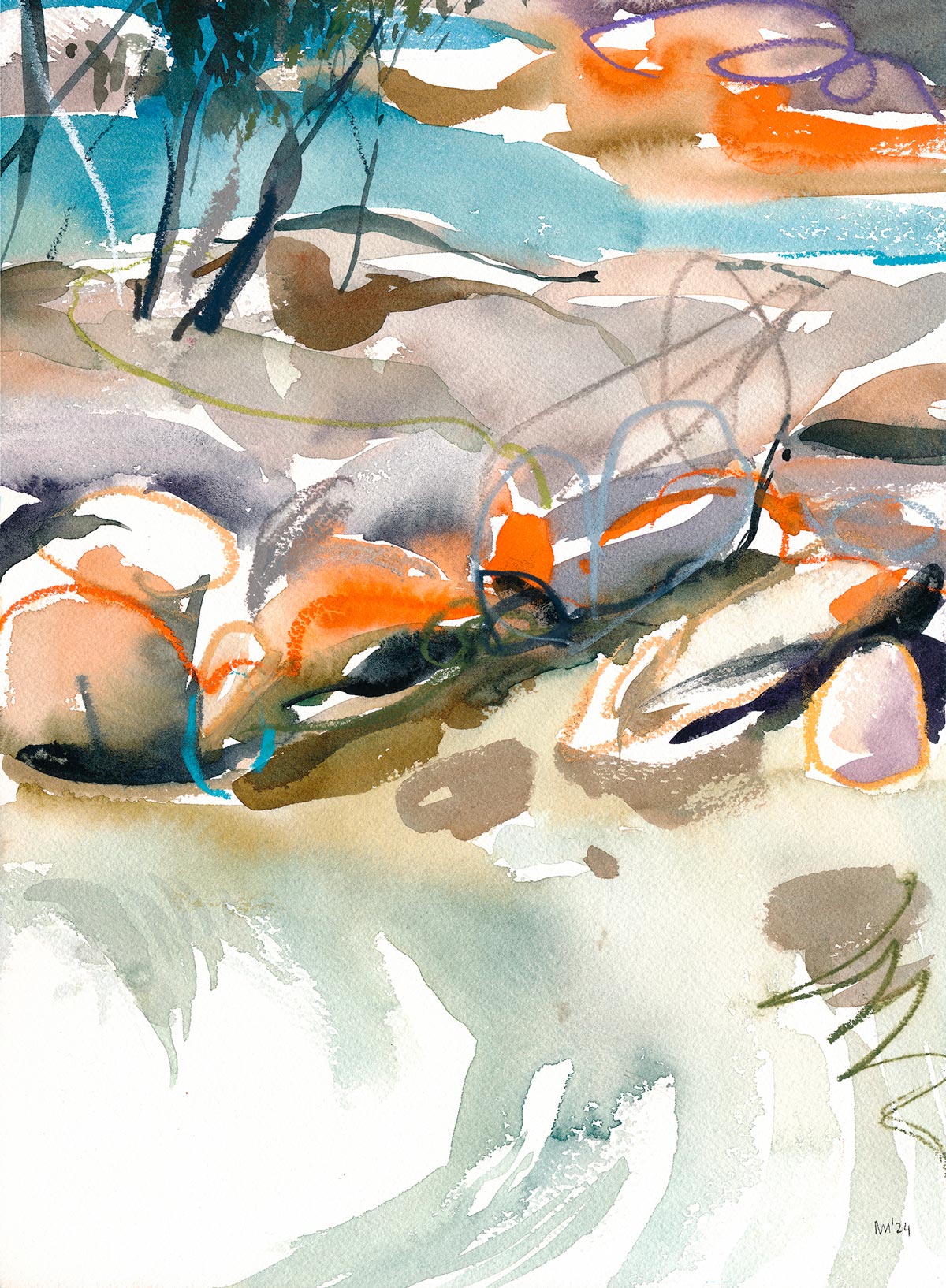 Watercolour Botanicals & Landscapes in Tasmania 2027
