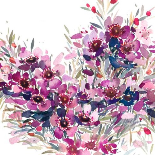 Contemporary Botanicals in Watercolour