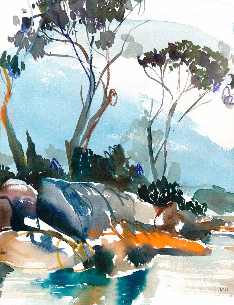 Watercolour Botanicals & Landscapes in Tasmania 2027