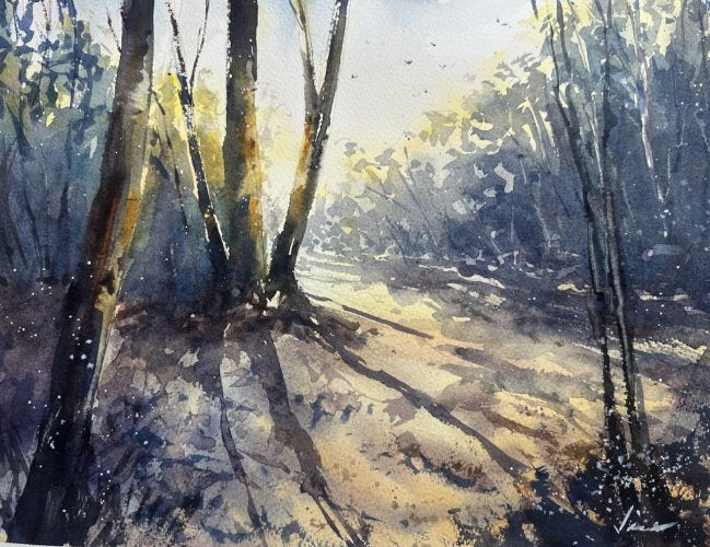 Elements of Nature in Watercolour