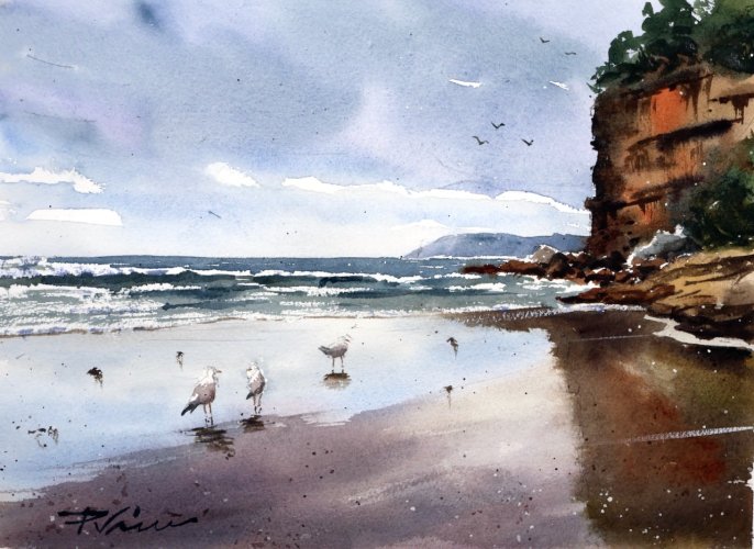 Elements of Nature in Watercolour