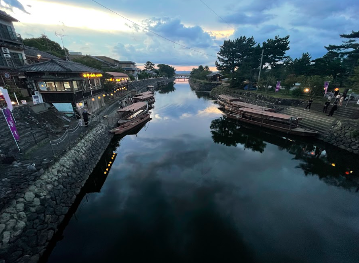 City Sights & Funaya Houses in Japan