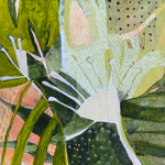 Abstract Landscapes & Botanicals with Acrylics & Stenciling