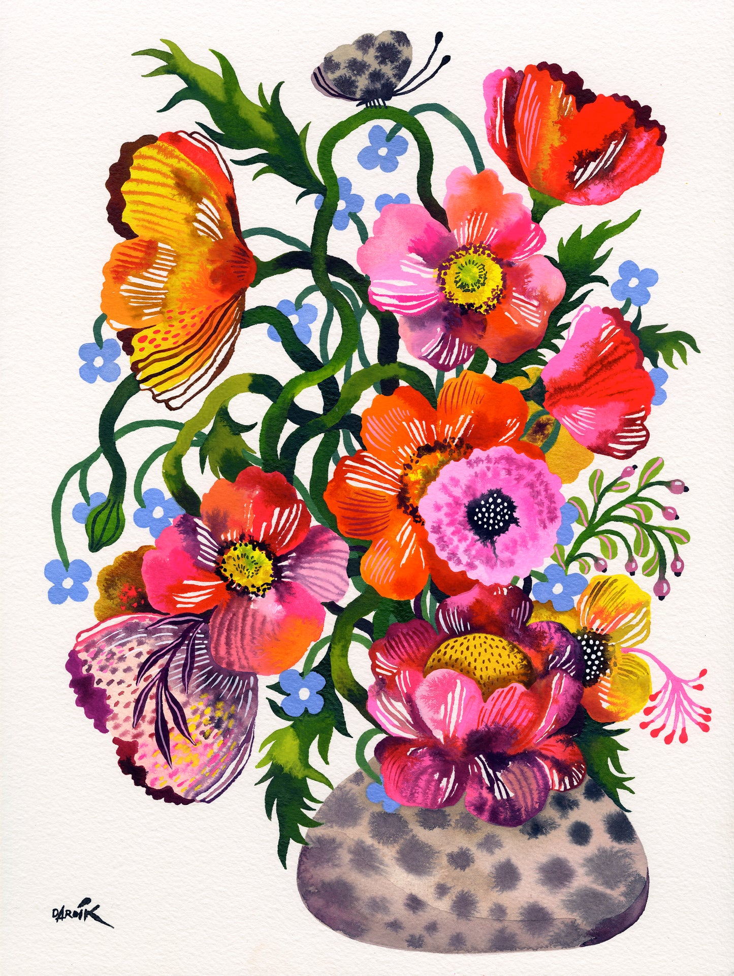Creative Bloom in Watercolour & Gouache - Trentham Feb2027