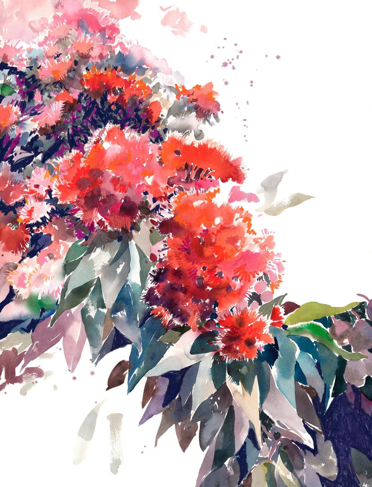 Contemporary Watercolour Wildflowers, Perth [NM-W-Jan27]