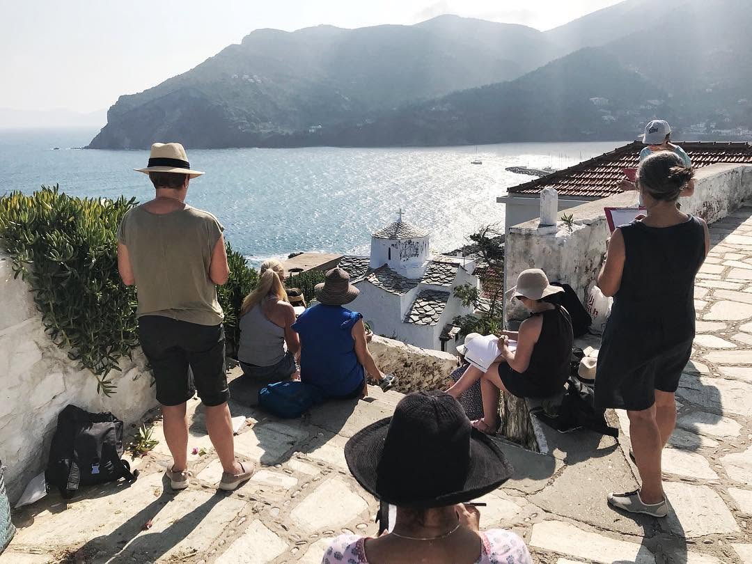 Contemporary Watercolour in Greece - Sept 2027