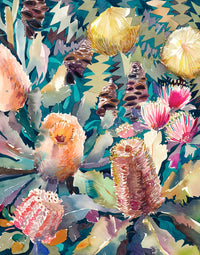Contemporary Watercolour Wildflowers, Perth [NM-W-Jan27]
